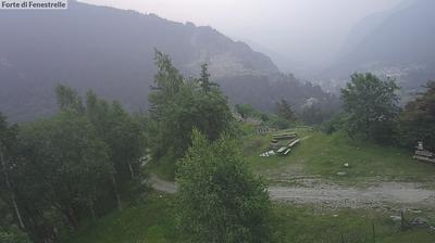 immagine della webcam nei dintorni di Claviere: webcam Fenestrelle