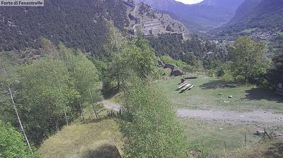 immagine della webcam nei dintorni di Melezet: webcam Fenestrelle