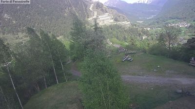 immagine della webcam nei dintorni di Valgioie: webcam Fenestrelle