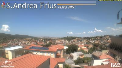 immagine della webcam nei dintorni di Cagliari: webcam Sant'Andrea Frius