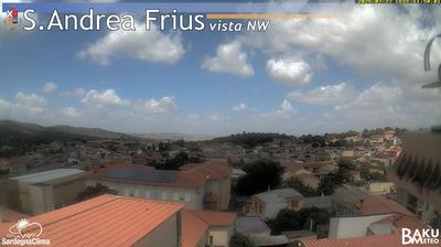 immagine della webcam nei dintorni di Sestu: webcam Sant'Andrea Frius