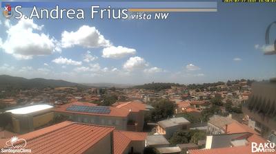immagine della webcam nei dintorni di Ballao: webcam Sant'Andrea Frius
