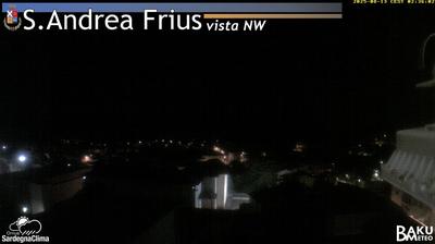 immagine della webcam nei dintorni di Serri: webcam Sant'Andrea Frius
