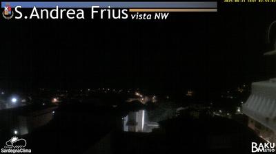 immagine della webcam nei dintorni di Cagliari: webcam Sant'Andrea Frius