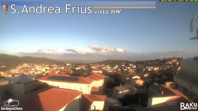 immagine della webcam nei dintorni di Sestu: webcam Sant'Andrea Frius