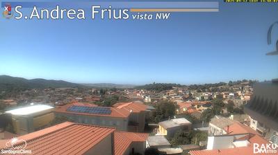 immagine della webcam nei dintorni di Silius: webcam Sant'Andrea Frius