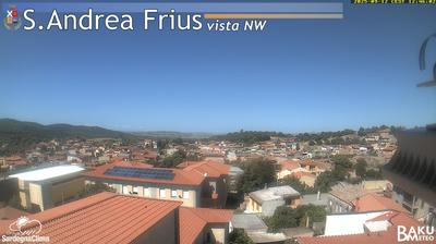 immagine della webcam nei dintorni di Ballao: webcam Sant'Andrea Frius