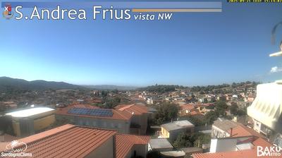immagine della webcam nei dintorni di Cagliari: webcam Sant'Andrea Frius