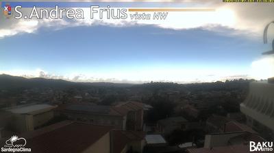 immagine della webcam nei dintorni di Silius: webcam Sant'Andrea Frius