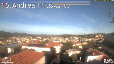 immagine della webcam nei dintorni di Armungia: webcam Sant'Andrea Frius