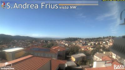 immagine della webcam nei dintorni di Ballao: webcam Sant'Andrea Frius