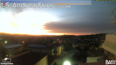immagine della webcam nei dintorni di Silius: webcam Sant'Andrea Frius