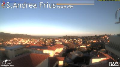 immagine della webcam nei dintorni di Silius: webcam Sant'Andrea Frius