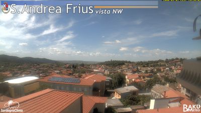 immagine della webcam nei dintorni di Ballao: webcam Sant'Andrea Frius