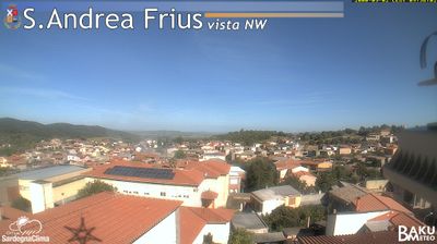 immagine della webcam nei dintorni di Ballao: webcam Sant'Andrea Frius