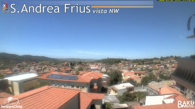 immagine della webcam nei dintorni di Villasor: webcam Sant'Andrea Frius