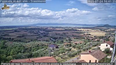 immagine della webcam nei dintorni di Cortona: webcam Panicale