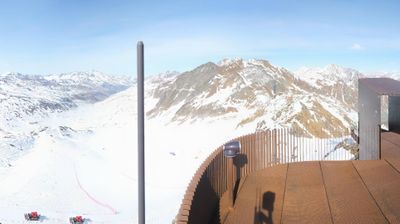 immagine della webcam nei dintorni di Malles Venosta: webcam Senales Ski
