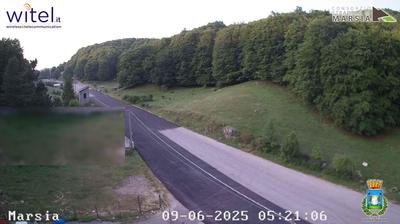 immagine della webcam nei dintorni di Colle di Tora: webcam Sante Marie