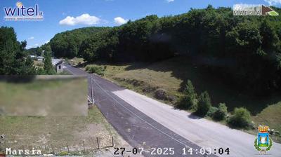 immagine della webcam nei dintorni di Vallepietra: webcam Sante Marie