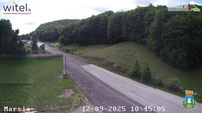 immagine della webcam nei dintorni di Tagliacozzo: webcam Sante Marie