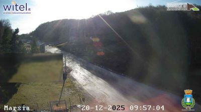 immagine della webcam nei dintorni di Colle di Tora: webcam Sante Marie