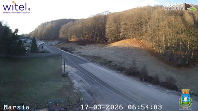 immagine della webcam nei dintorni di Tagliacozzo: webcam Sante Marie