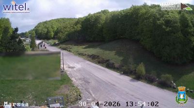 immagine della webcam nei dintorni di Colle di Tora: webcam Sante Marie