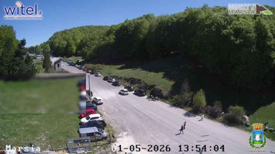 immagine della webcam nei dintorni di Rocca di Cambio: webcam Sante Marie