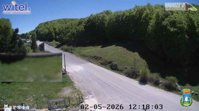 immagine della webcam nei dintorni di Tagliacozzo: webcam Sante Marie