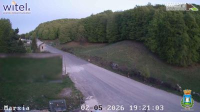 immagine della webcam nei dintorni di Tagliacozzo: webcam Sante Marie