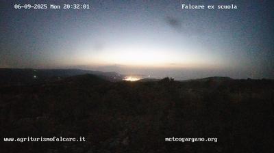 immagine della webcam nei dintorni di Rodi Garganico: webcam Cagnano Varano