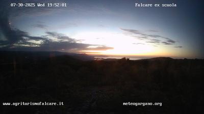 immagine della webcam nei dintorni di Rodi Garganico: webcam Cagnano Varano
