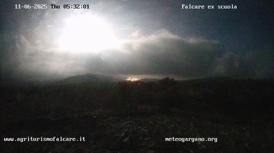 immagine della webcam nei dintorni di Vico del Gargano: webcam Cagnano Varano