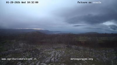 immagine della webcam nei dintorni di Vico del Gargano: webcam Cagnano Varano