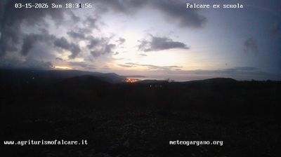 immagine della webcam nei dintorni di Vico del Gargano: webcam Cagnano Varano