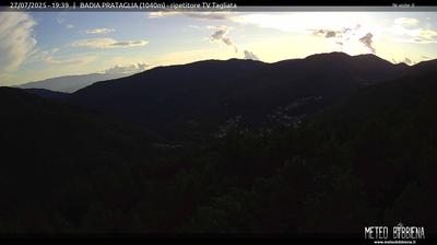 immagine della webcam nei dintorni di Mercato: webcam Badia Prataglia