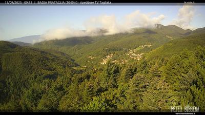 immagine della webcam nei dintorni di Bibbiena: webcam Badia Prataglia