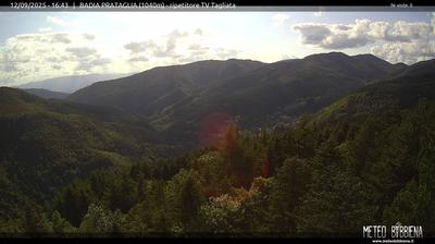 immagine della webcam nei dintorni di Chiusi della Verna: webcam Badia Prataglia