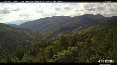 immagine della webcam nei dintorni di Sarsina: webcam Badia Prataglia