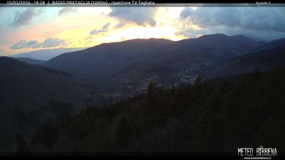 immagine della webcam nei dintorni di Mercato: webcam Badia Prataglia