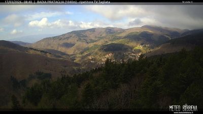 immagine della webcam nei dintorni di Stia: webcam Badia Prataglia