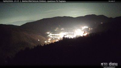 immagine della webcam nei dintorni di Ortignano Raggiolo: webcam Badia Prataglia