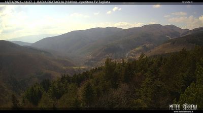 immagine della webcam nei dintorni di Pratovecchio: webcam Badia Prataglia