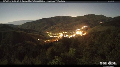 immagine della webcam nei dintorni di Santa Sofia: webcam Badia Prataglia
