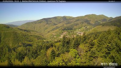 immagine della webcam nei dintorni di Cusercoli: webcam Badia Prataglia