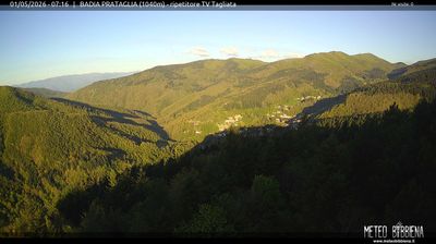 immagine della webcam nei dintorni di Ortignano Raggiolo: webcam Badia Prataglia