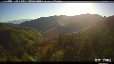 immagine della webcam nei dintorni di Sarsina: webcam Badia Prataglia