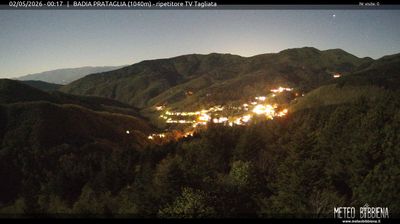 immagine della webcam nei dintorni di Chitignano: webcam Badia Prataglia