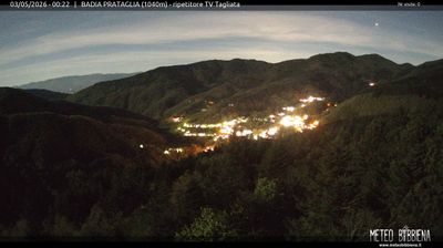 immagine della webcam nei dintorni di Sarsina: webcam Badia Prataglia